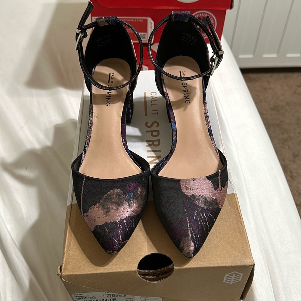 Floral heels